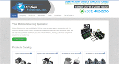Desktop Screenshot of motionsolutions.us