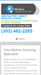 Mobile Screenshot of motionsolutions.us